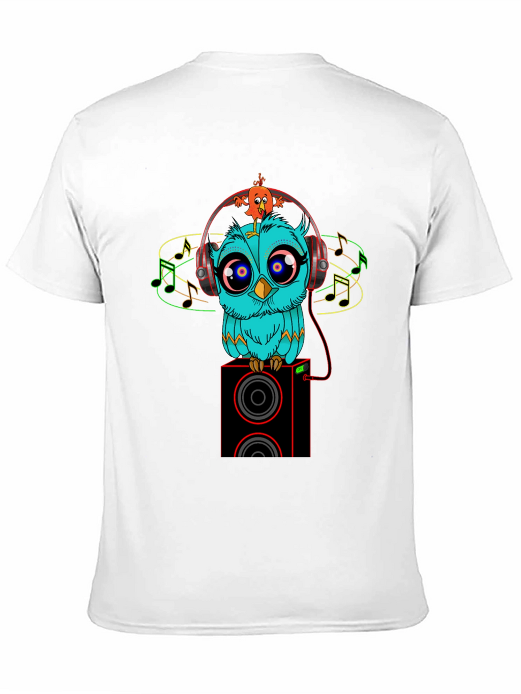 Owl & Bird DJ Graphic Tee