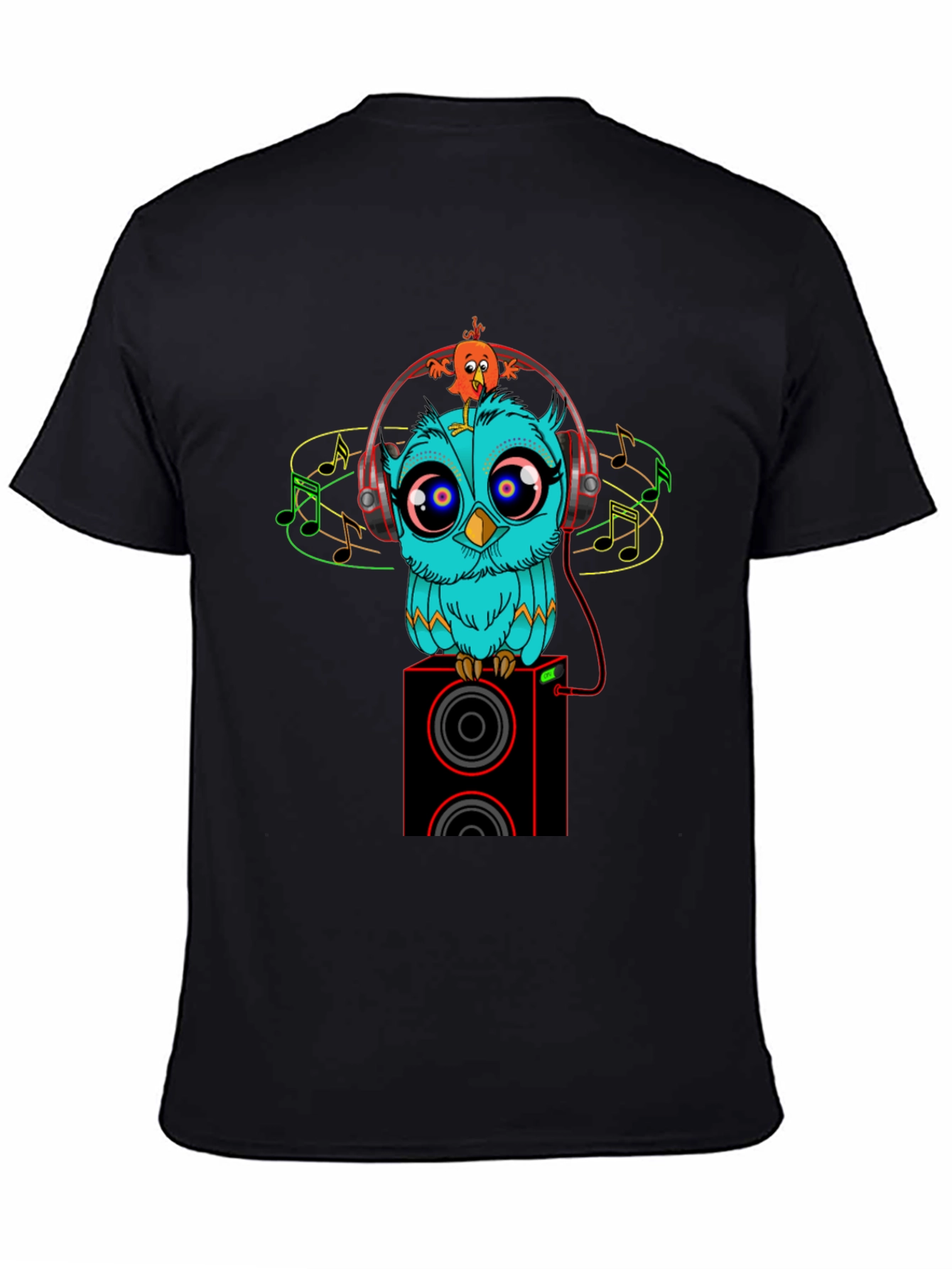 Owl & Bird DJ Graphic Tee