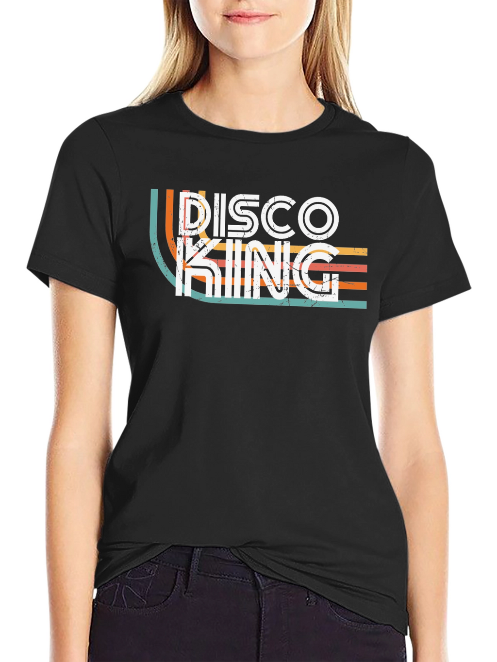 Disco King Retro T-Shirt - Groovy Style