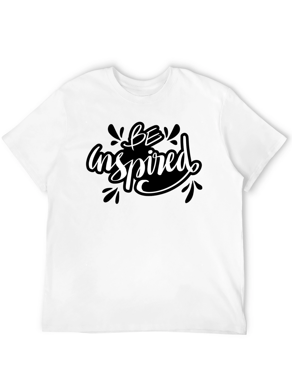 Be Inspired Black Graphic Tee