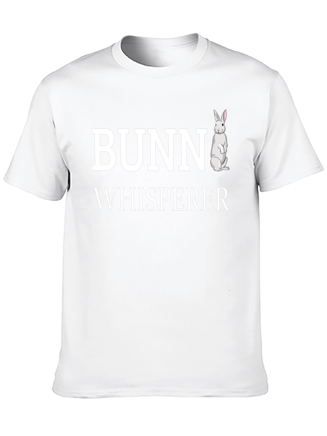 Bunny Whisperer Black T-Shirt