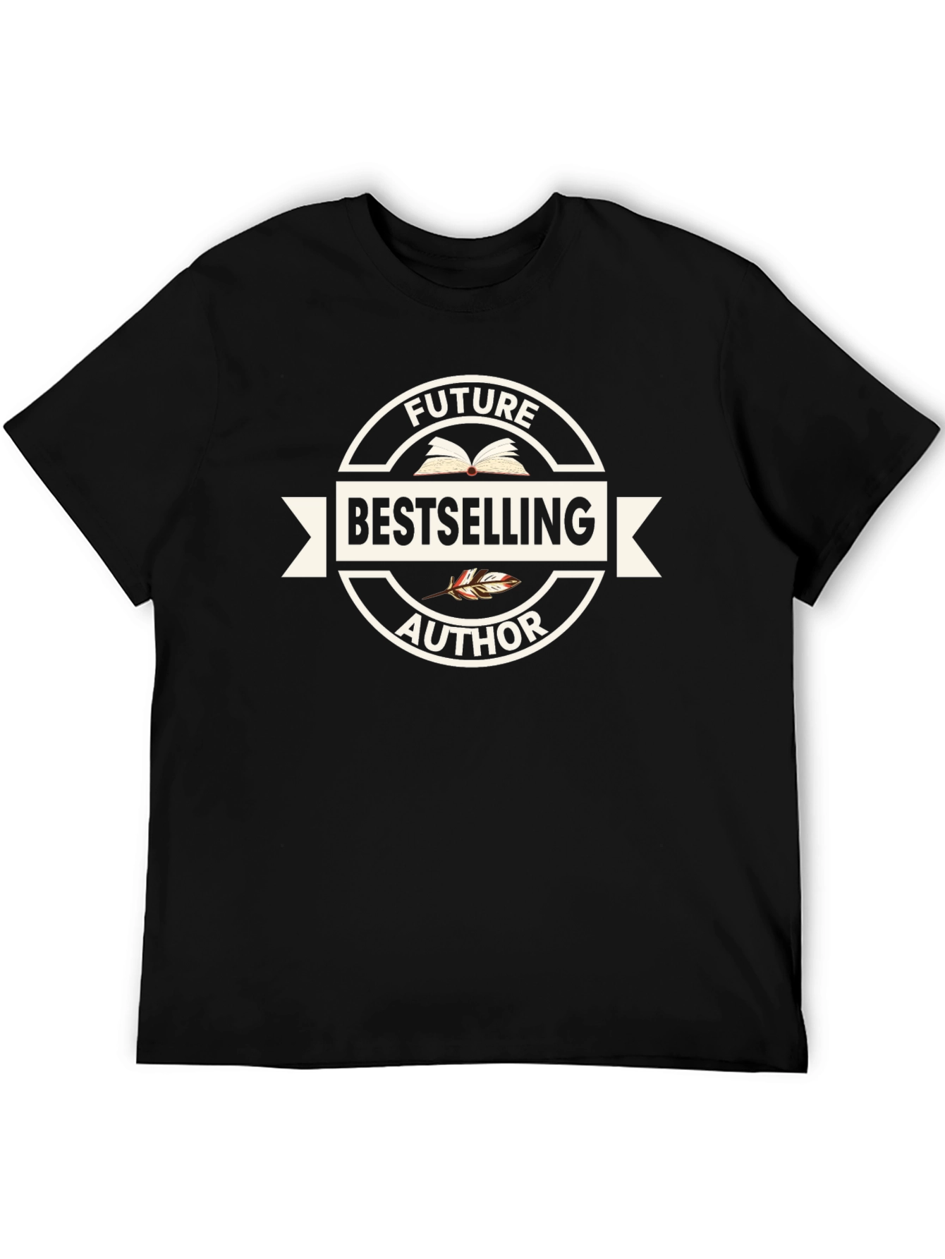 Future Bestselling Author Graphic T-Shirt