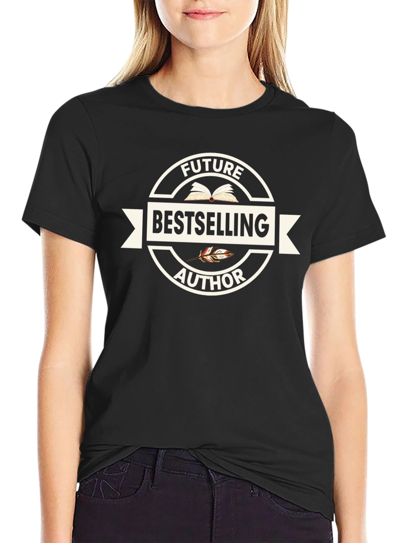 Future Bestselling Author Graphic T-Shirt