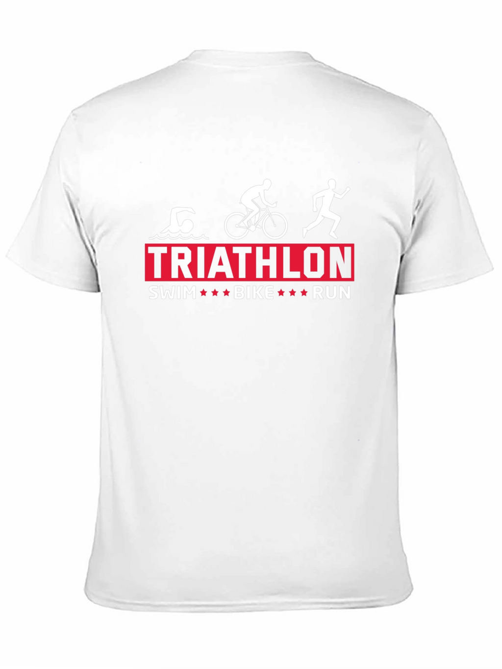 Triathlon Swim Bike Run Graphic T-Shirt