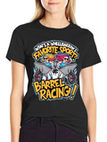 Wheelbarrow Barrel Racing Graphic Tee