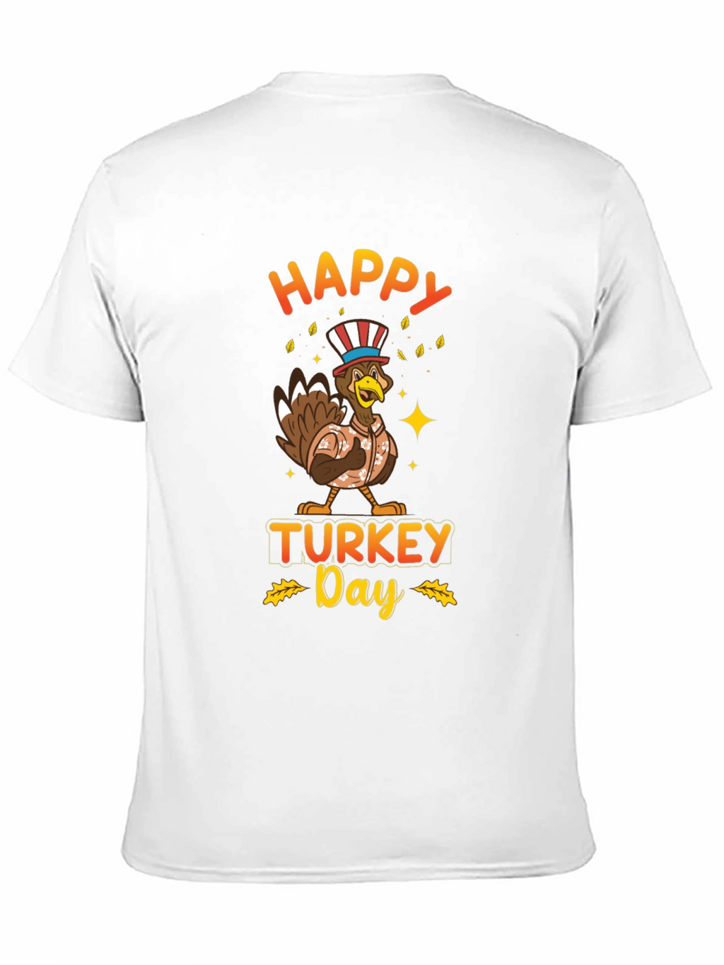 Happy Turkey Day Graphic T-Shirt