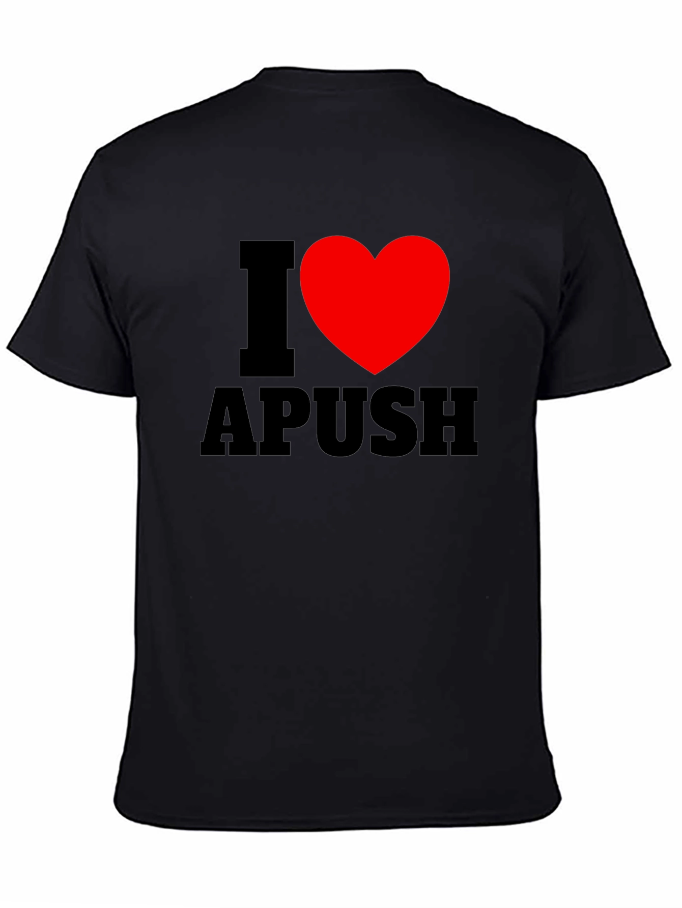 I Heart APUSH Black T-Shirt
