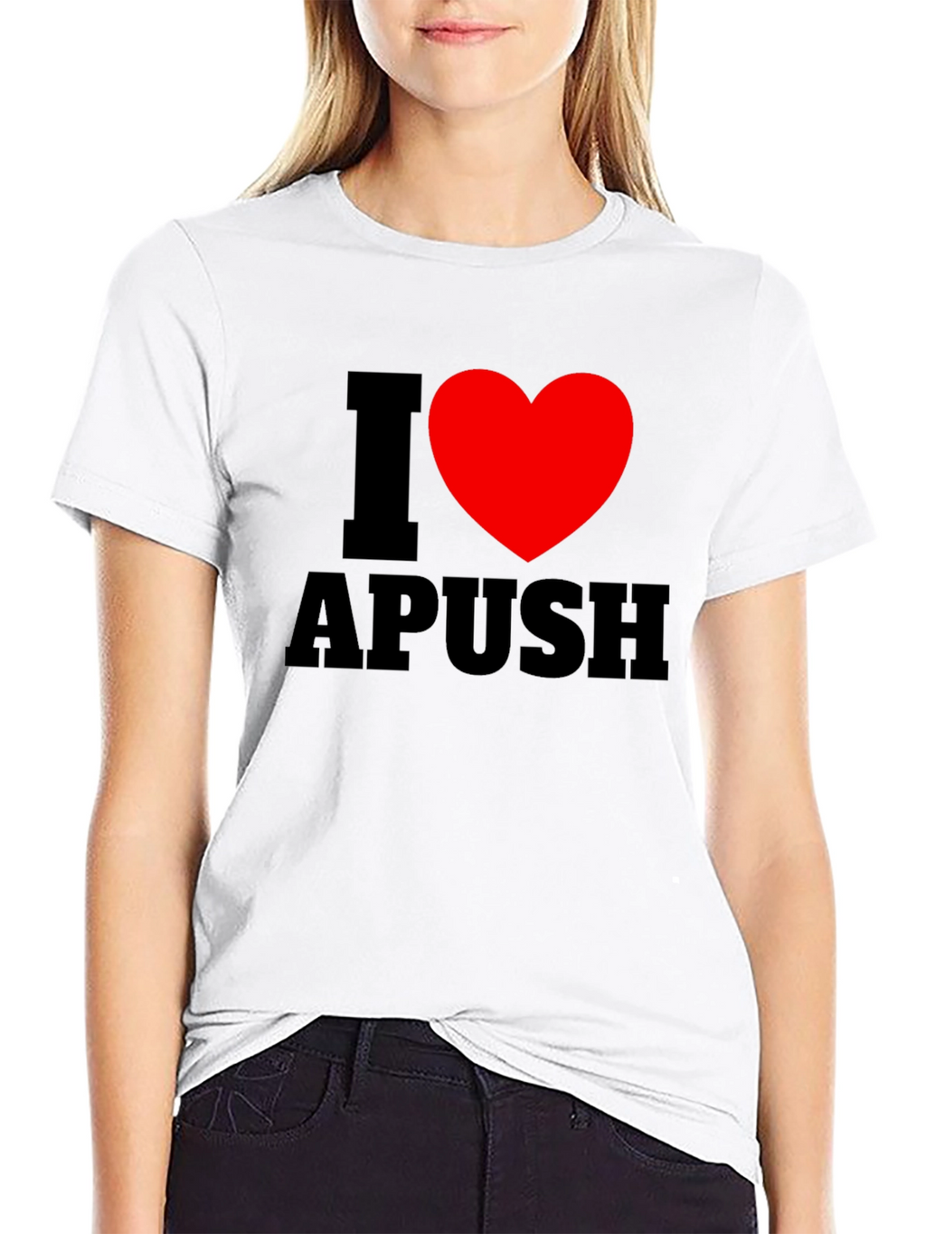 I Heart APUSH Black T-Shirt