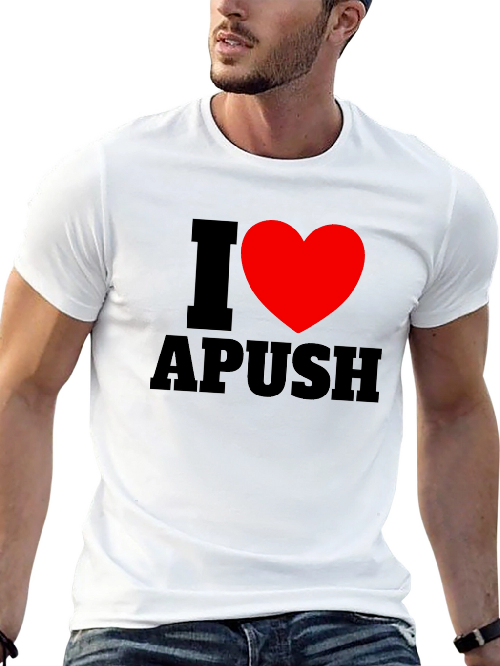 I Heart APUSH Black T-Shirt
