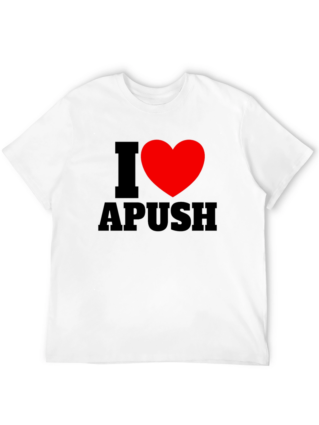 I Heart APUSH Black T-Shirt
