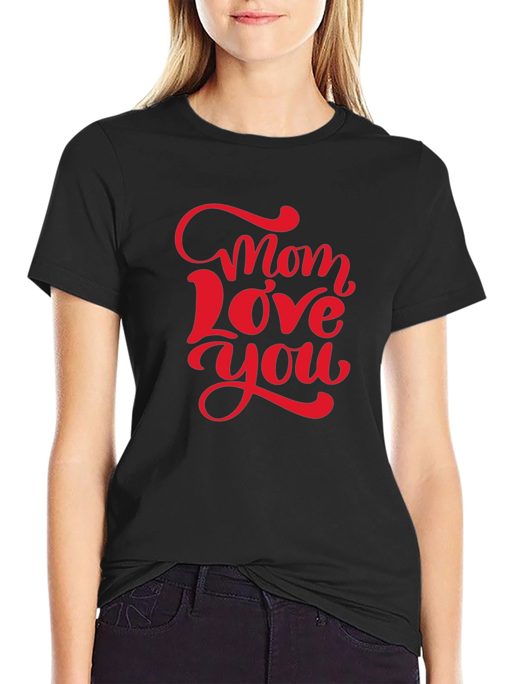 Mom Love You Graphic T-Shirt