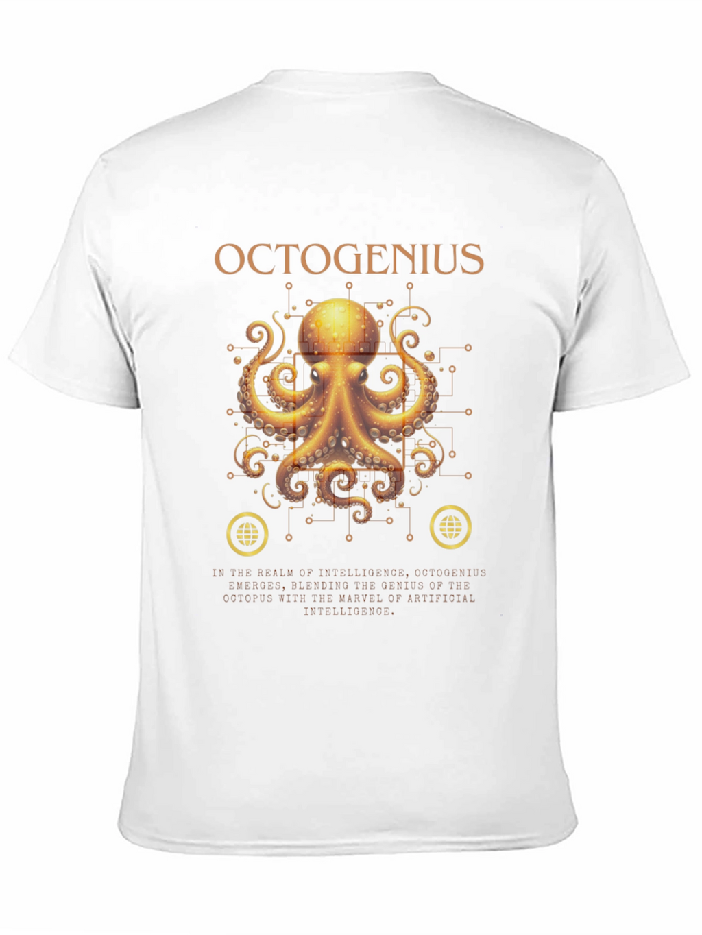 OctoGenius Graphic T-Shirt - Tech Octopus