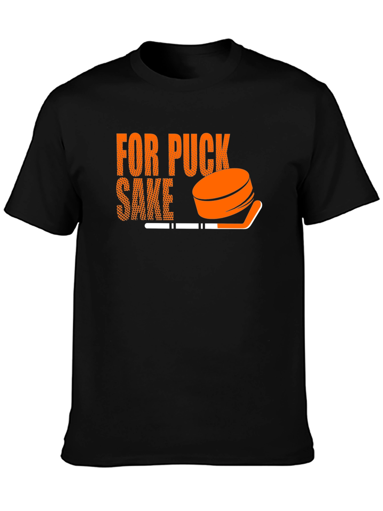 For Puck Sake Hockey T-Shirt - Funny Graphic Tee