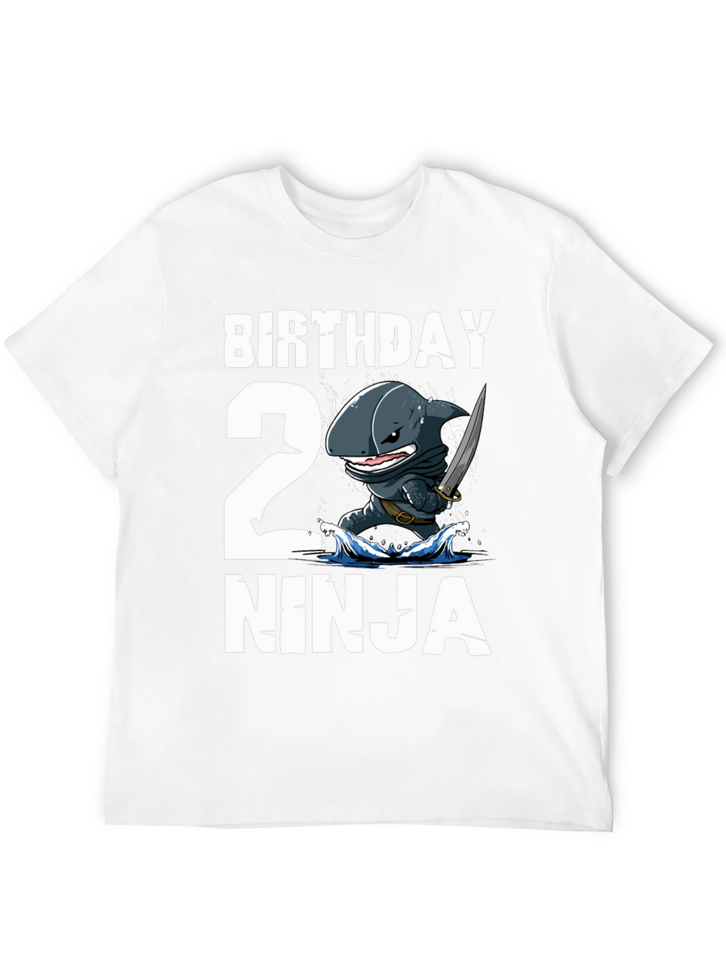 Birthday 2 Ninja Shark T-Shirt