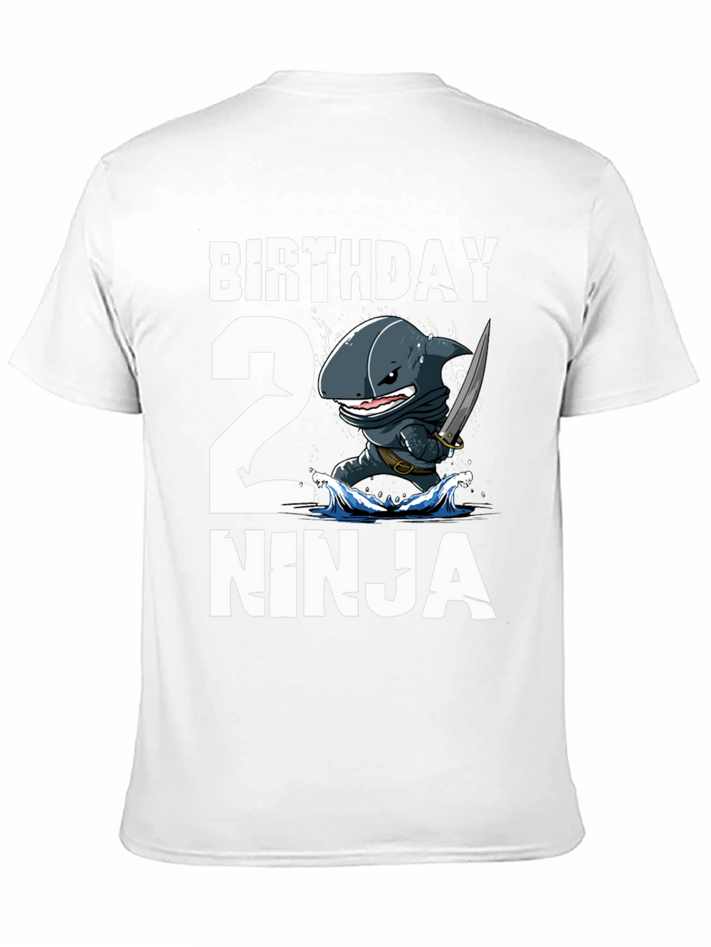 Birthday 2 Ninja Shark T-Shirt
