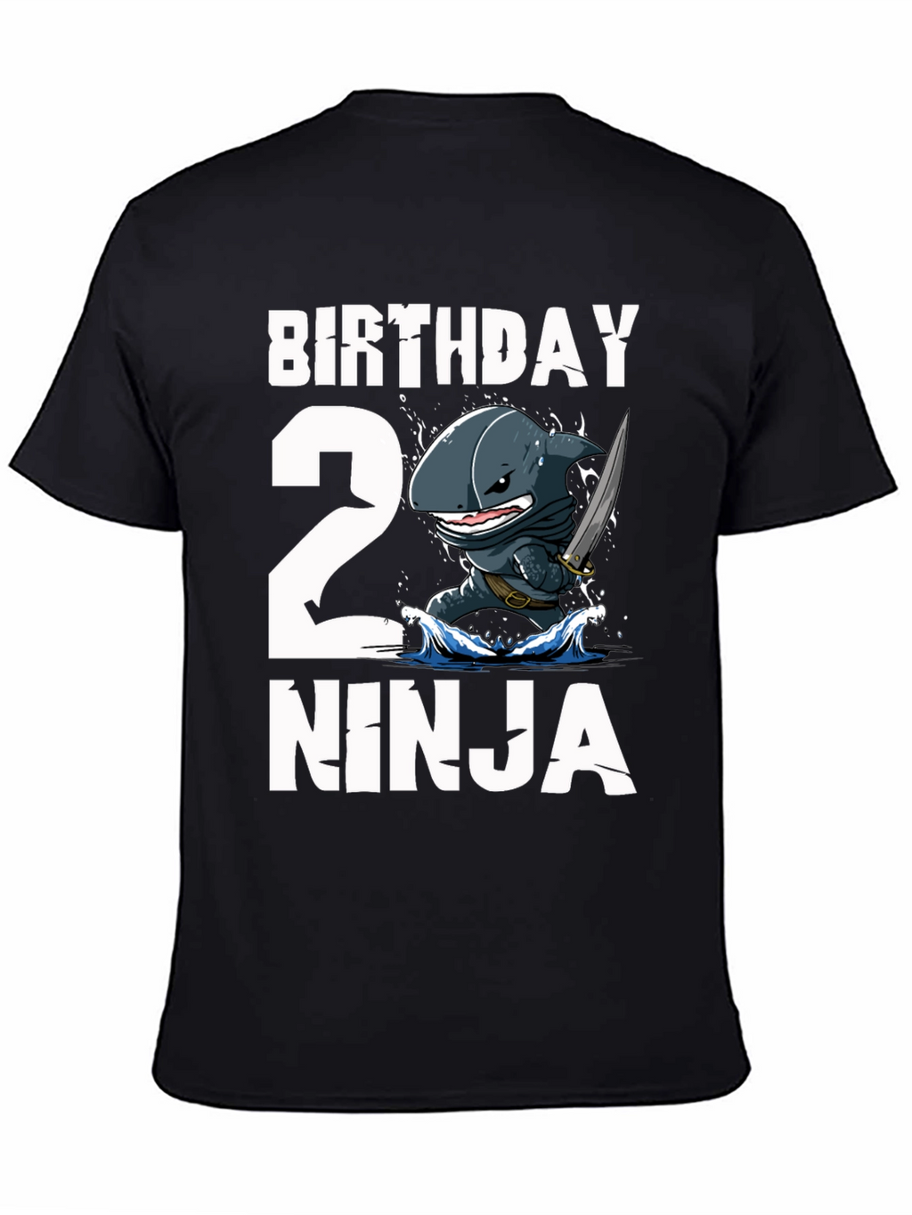 Birthday 2 Ninja Shark T-Shirt
