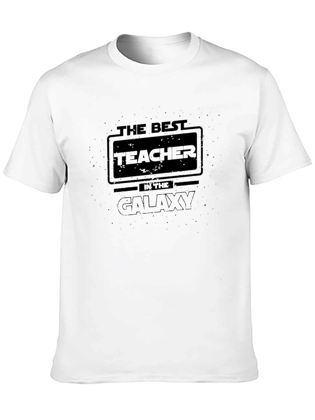 Best Teacher in The Galaxy Black T-Shirt