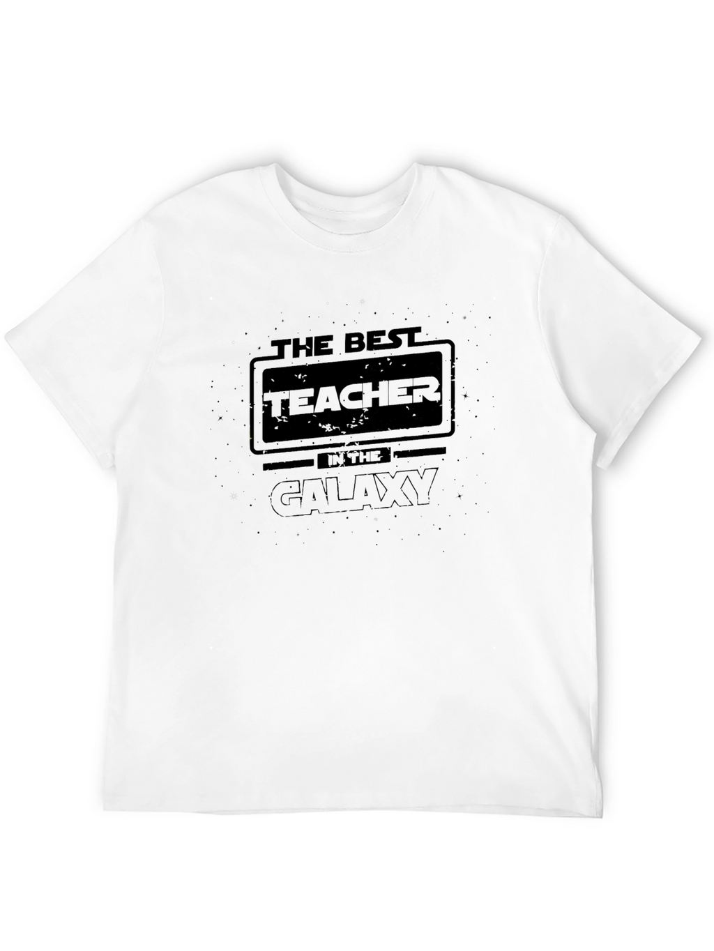 Best Teacher in The Galaxy Black T-Shirt