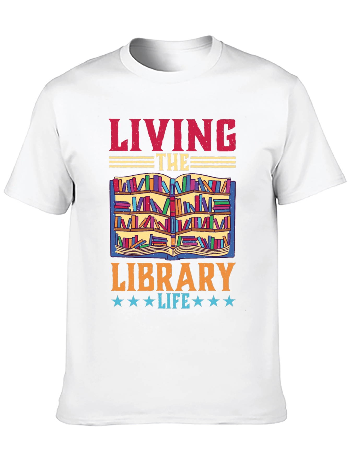 Living The Library Life T-Shirt