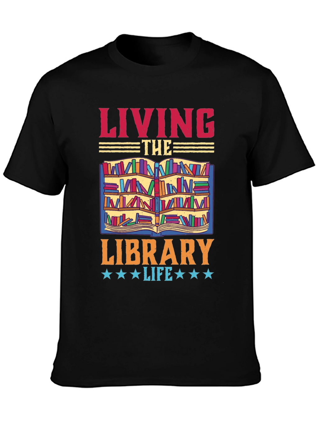 Living The Library Life T-Shirt