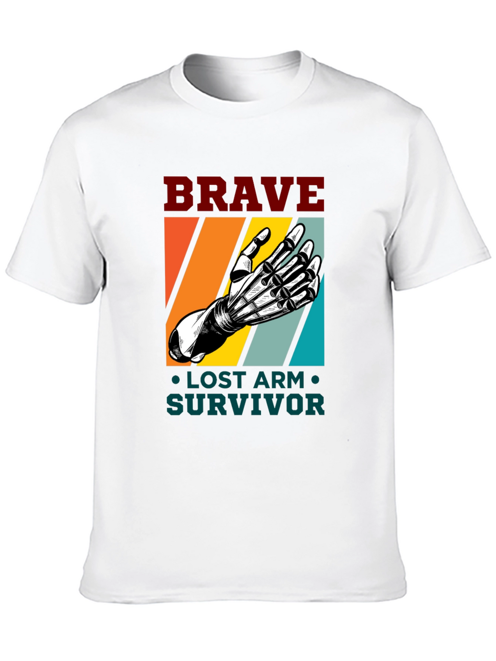 Brave Lost Arm Survivor T-Shirt