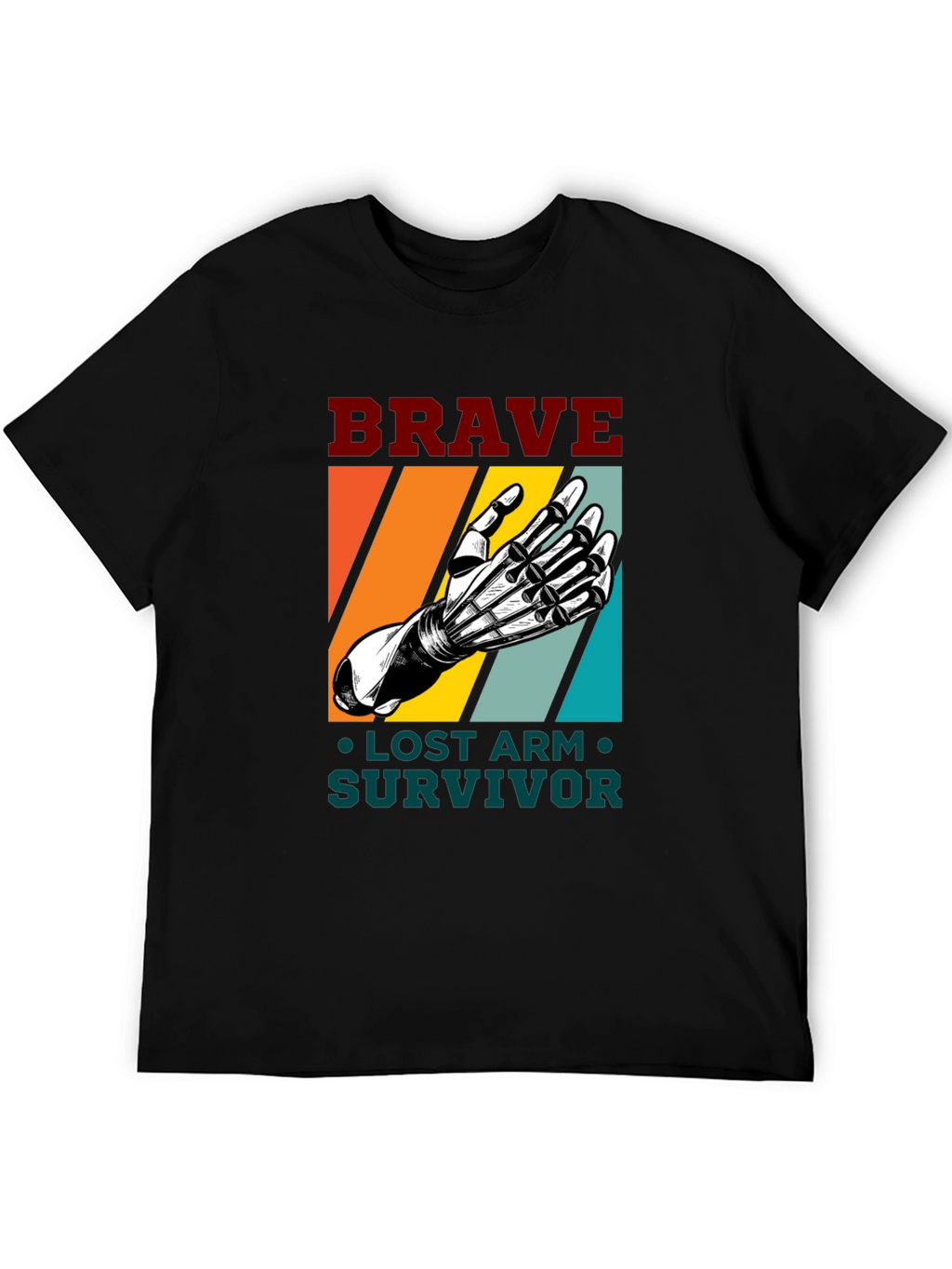 Brave Lost Arm Survivor T-Shirt