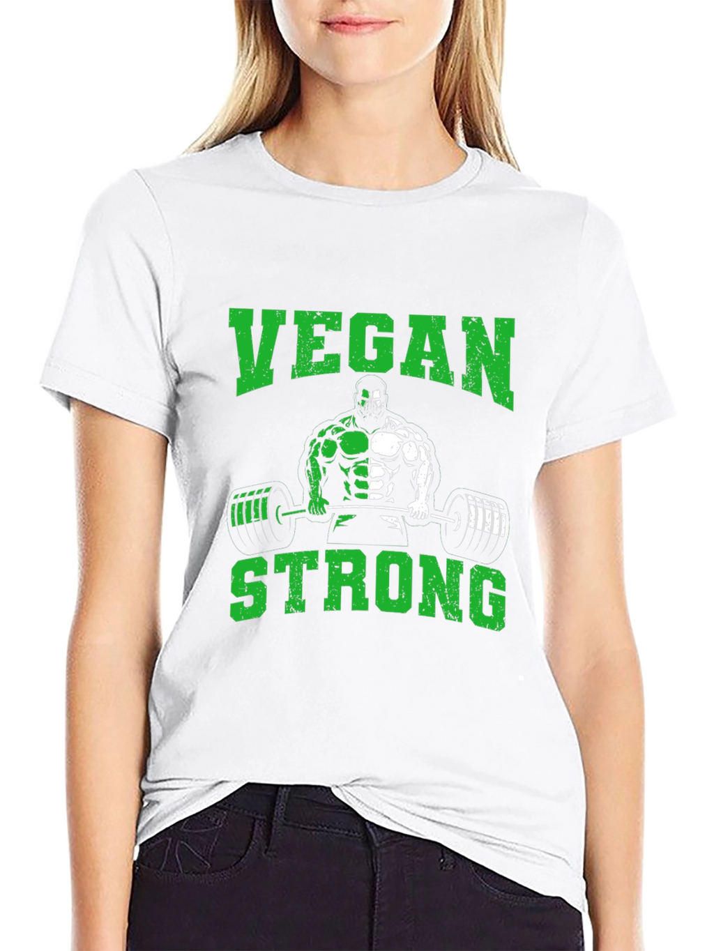 Vegan Strong Workout Shirt