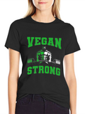 Vegan Strong Workout Shirt