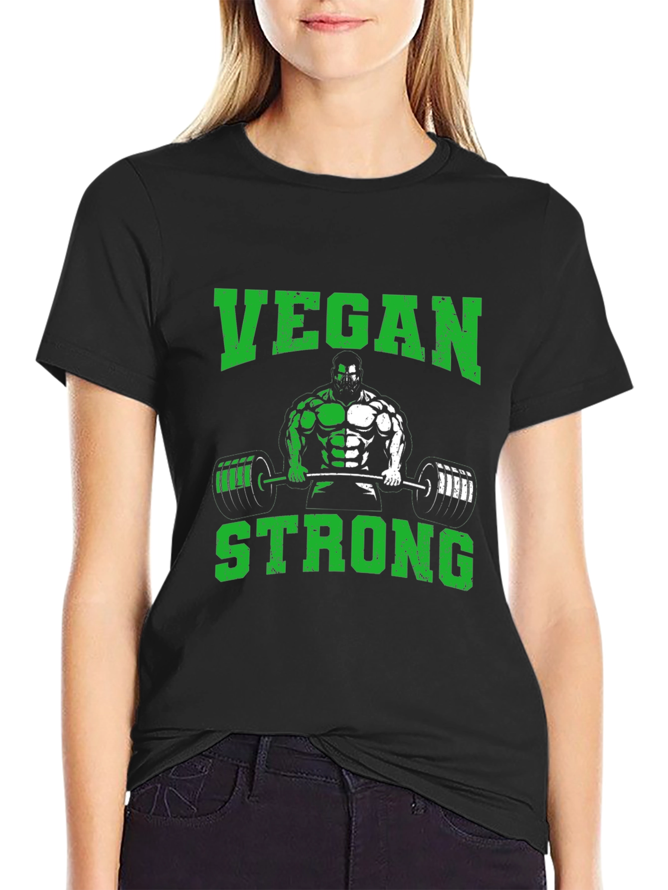 Vegan Strong Workout Shirt