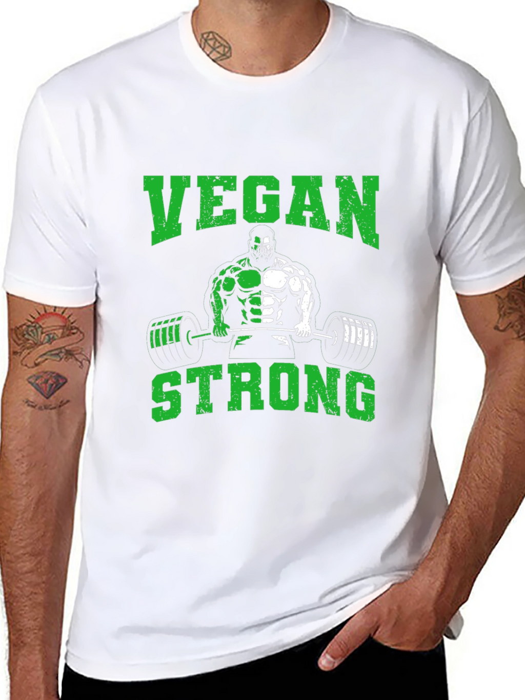 Vegan Strong Workout Shirt