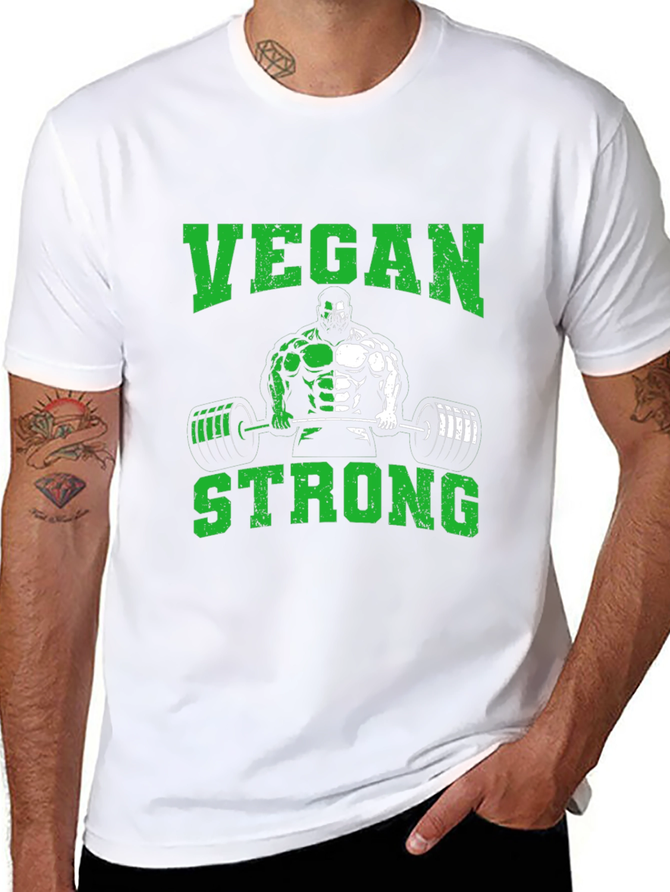 Vegan Strong Workout Shirt