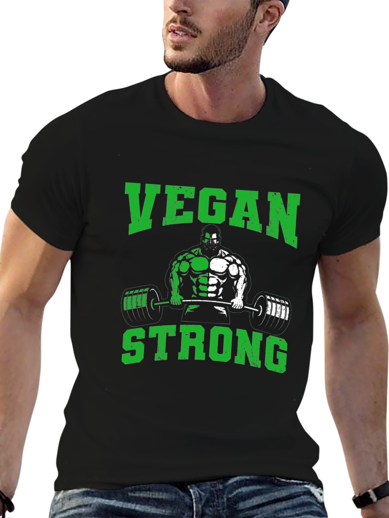 Vegan Strong Workout Shirt
