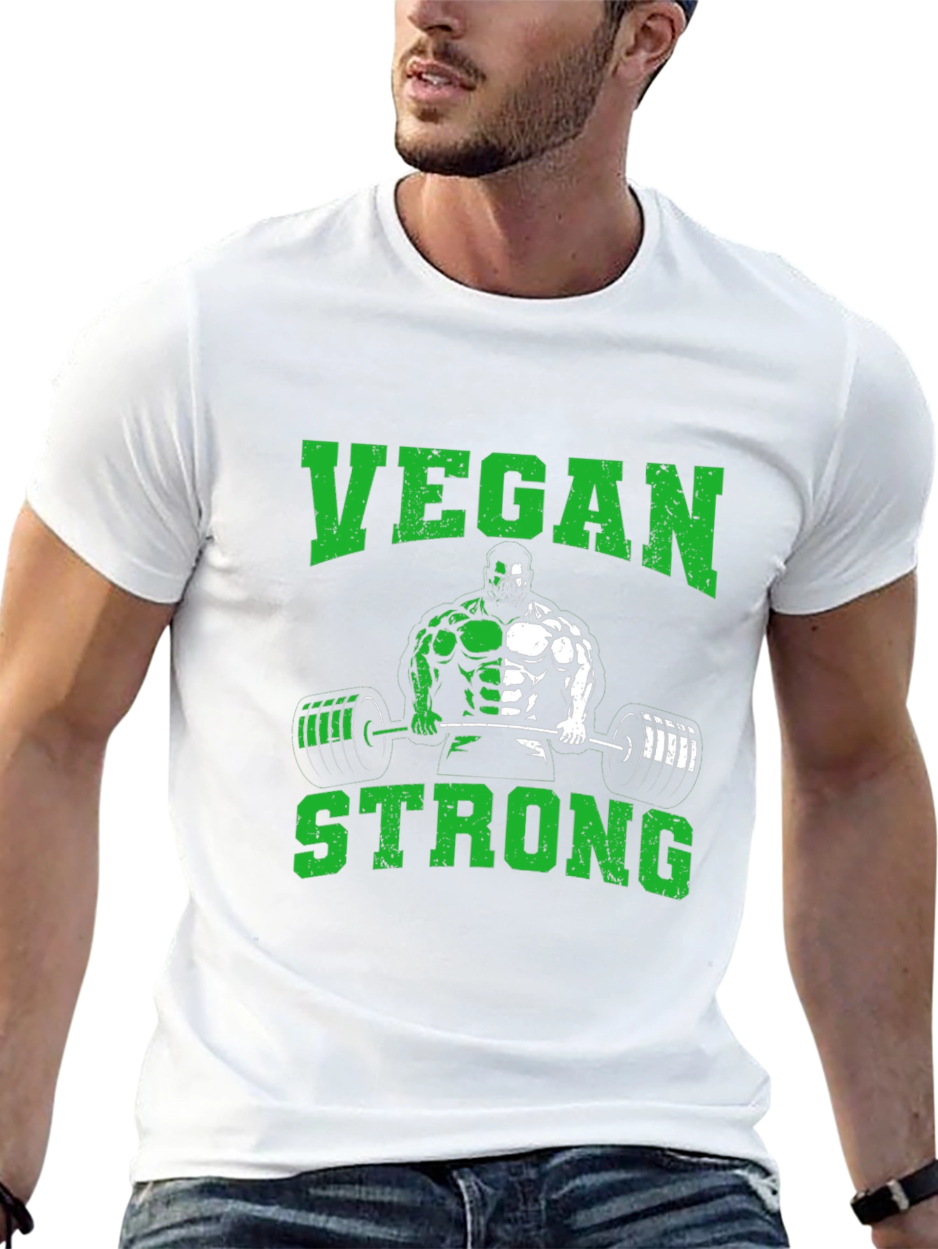 Vegan Strong Workout Shirt