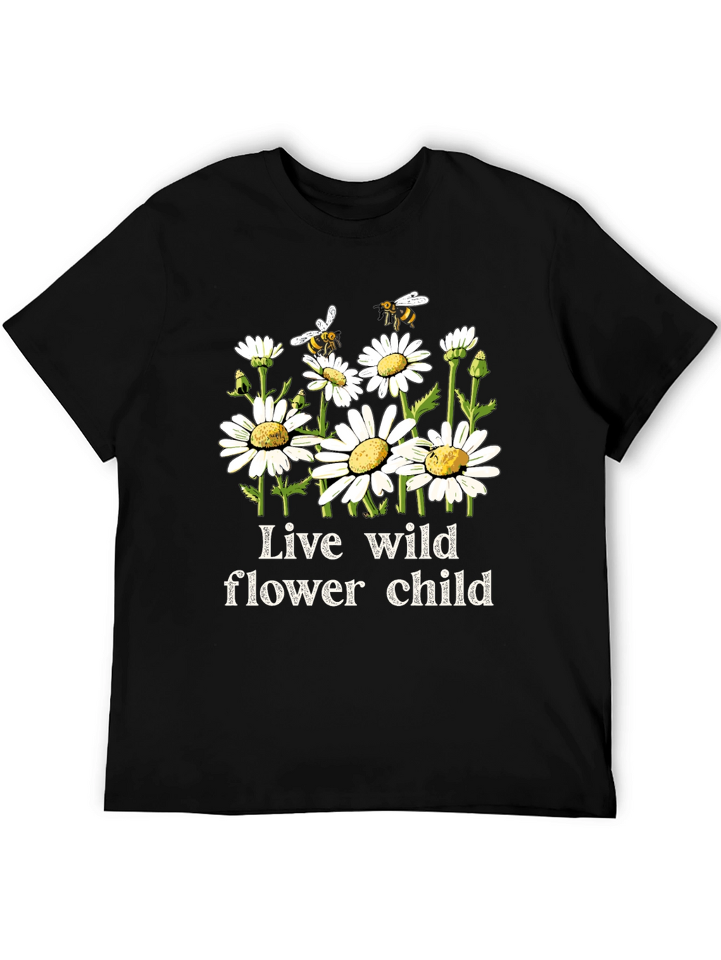 Live Wild Flower Child Graphic Tee