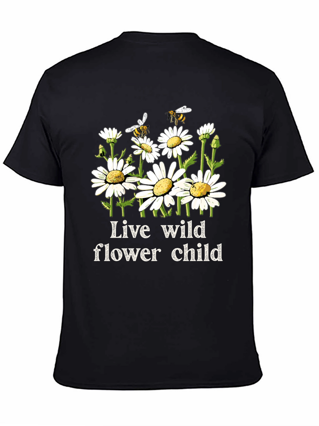 Live Wild Flower Child Graphic Tee