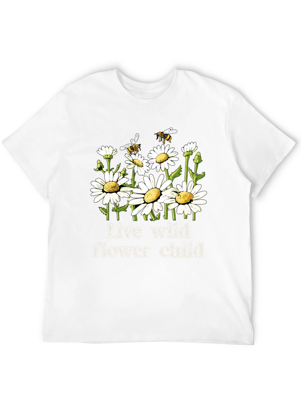 Live Wild Flower Child Graphic Tee