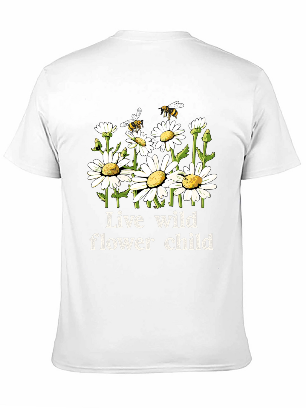 Live Wild Flower Child Graphic Tee
