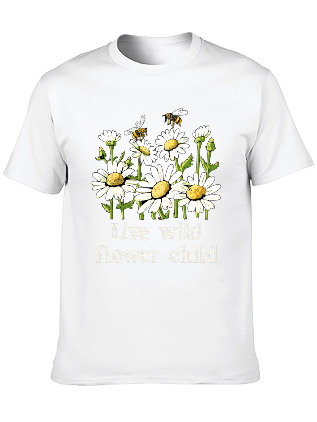 Live Wild Flower Child Graphic Tee
