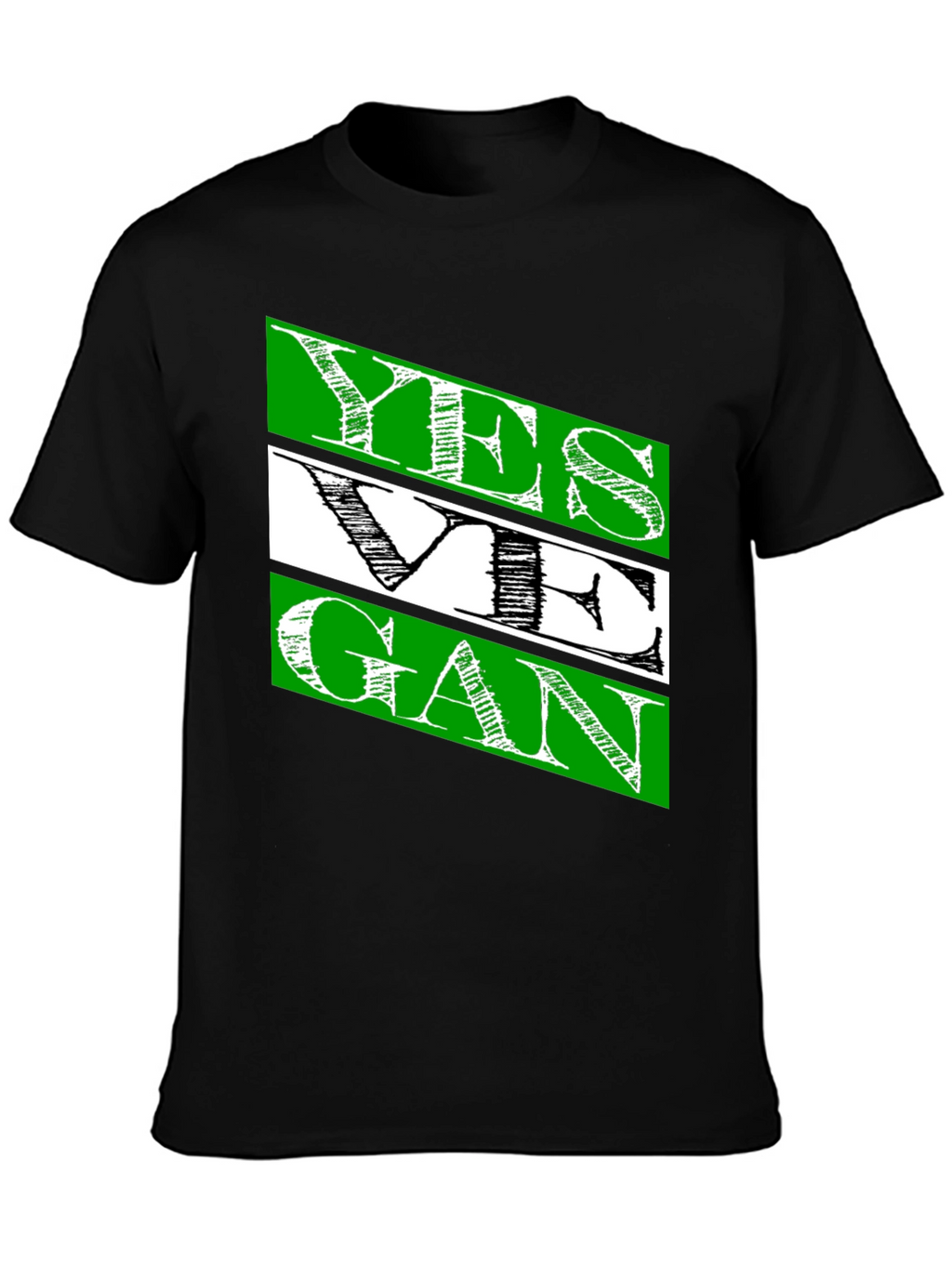 Yes We Gan T-Shirt | Mens Black Cotton Tee