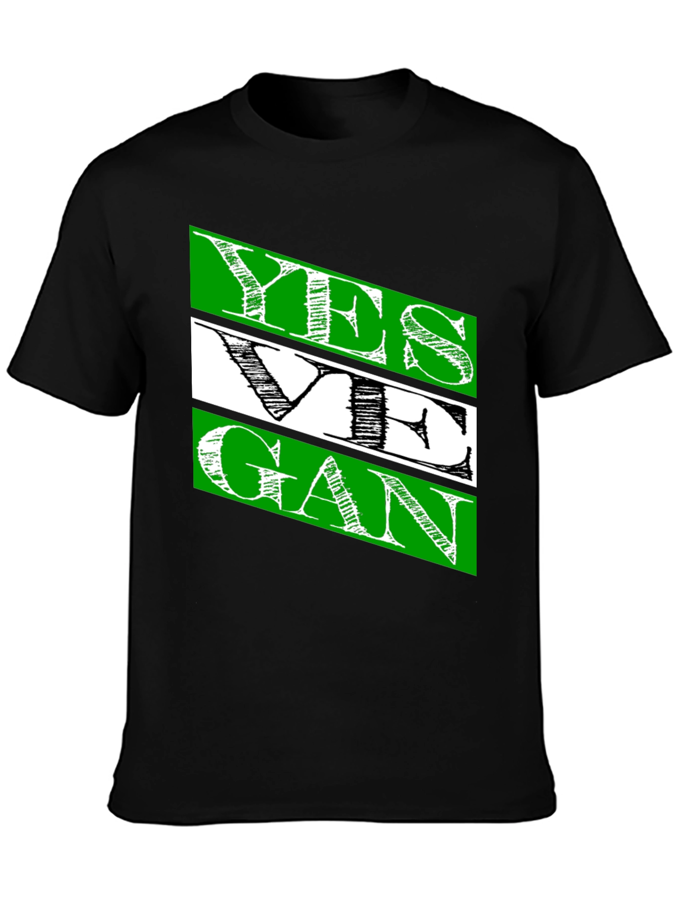 Yes We Gan T-Shirt | Mens Black Cotton Tee