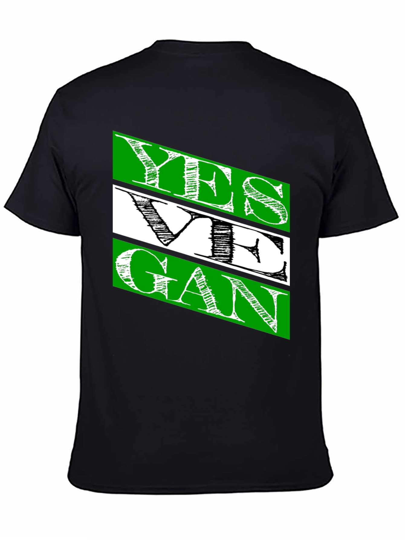 Yes We Gan T-Shirt | Mens Black Cotton Tee
