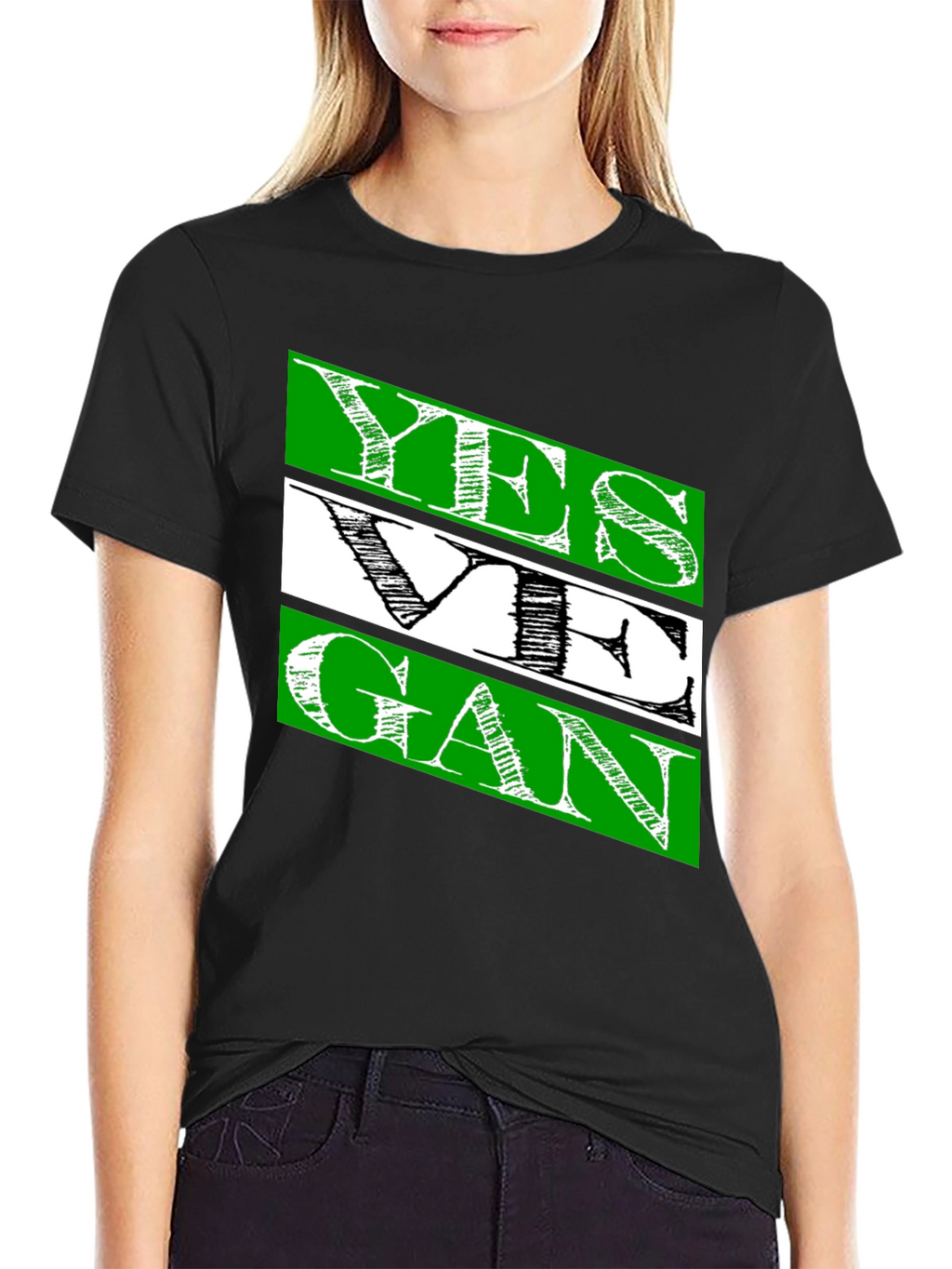 Yes We Gan T-Shirt | Mens Black Cotton Tee
