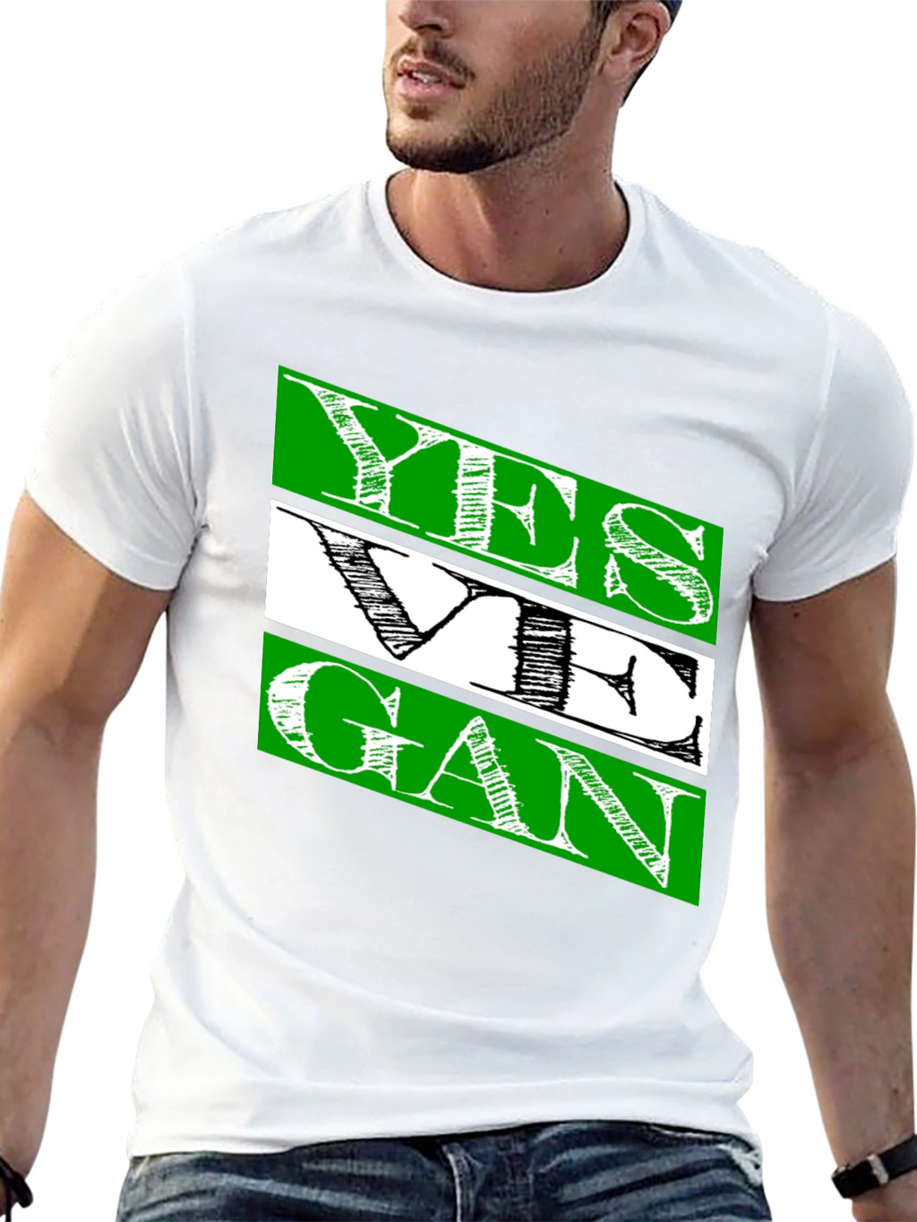 Yes We Gan T-Shirt | Mens Black Cotton Tee