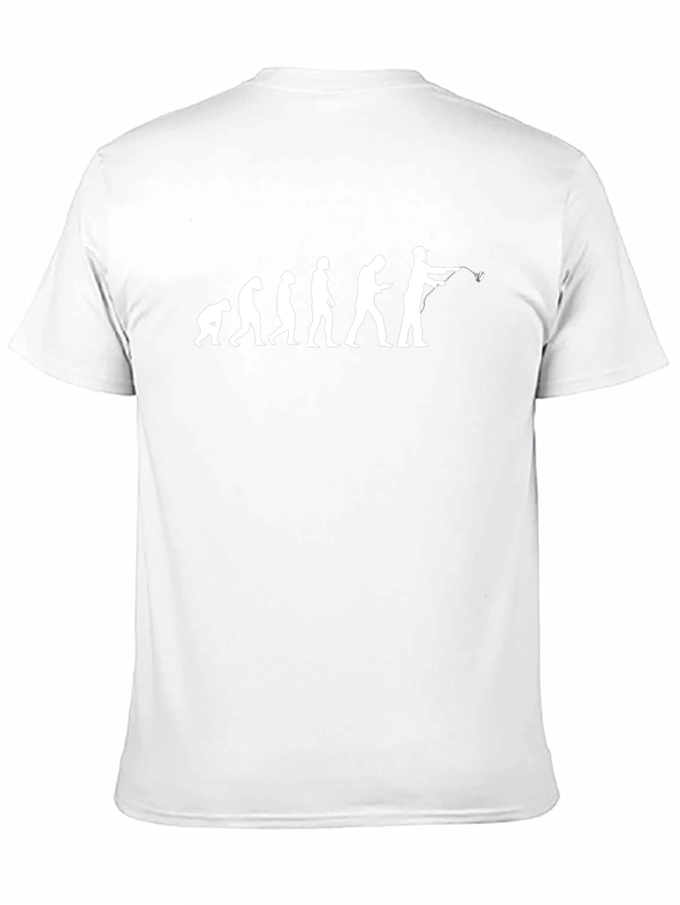 Fishing Evolution T-Shirt - Black Tee