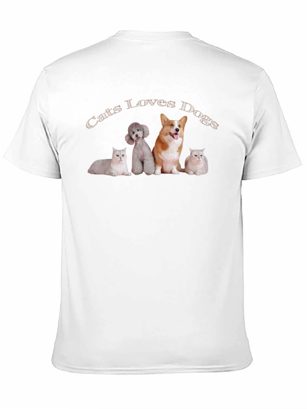 Cats Loves Dogs T-Shirt
