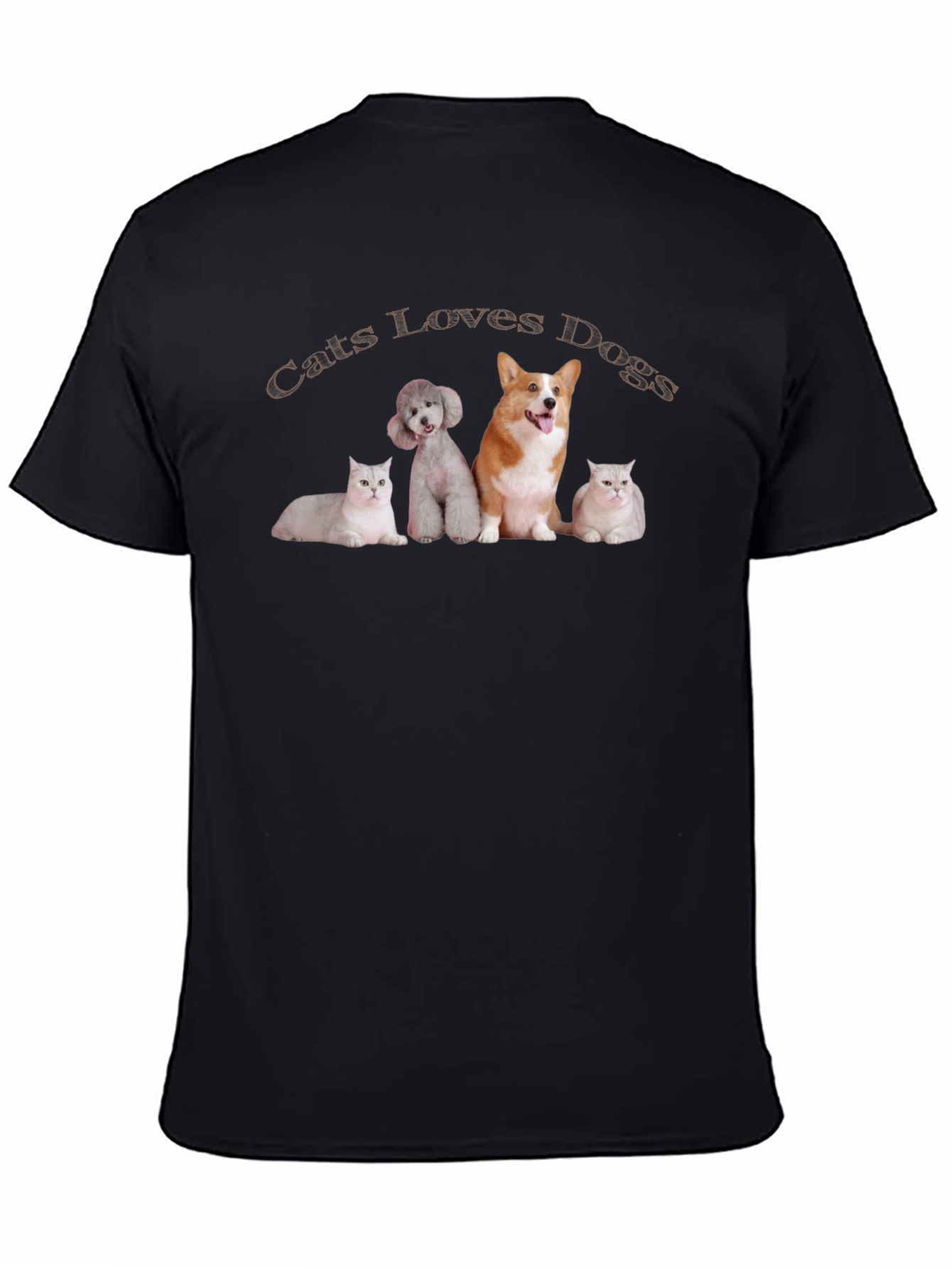Cats Loves Dogs T-Shirt