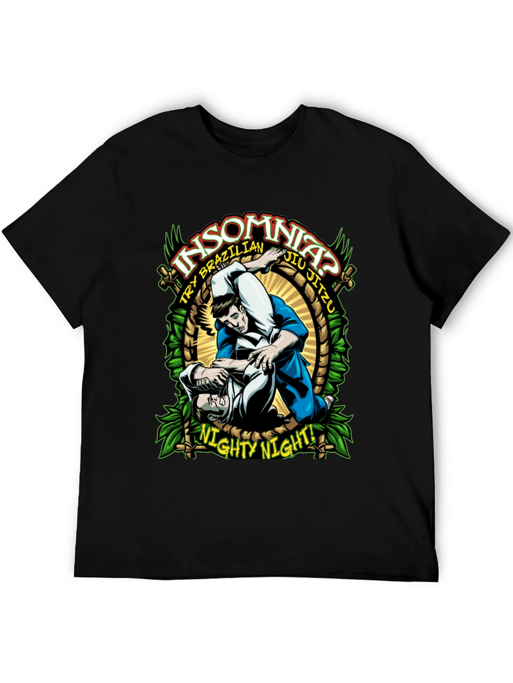 Insomnia? Jiu Jitsu Graphic T-Shirt