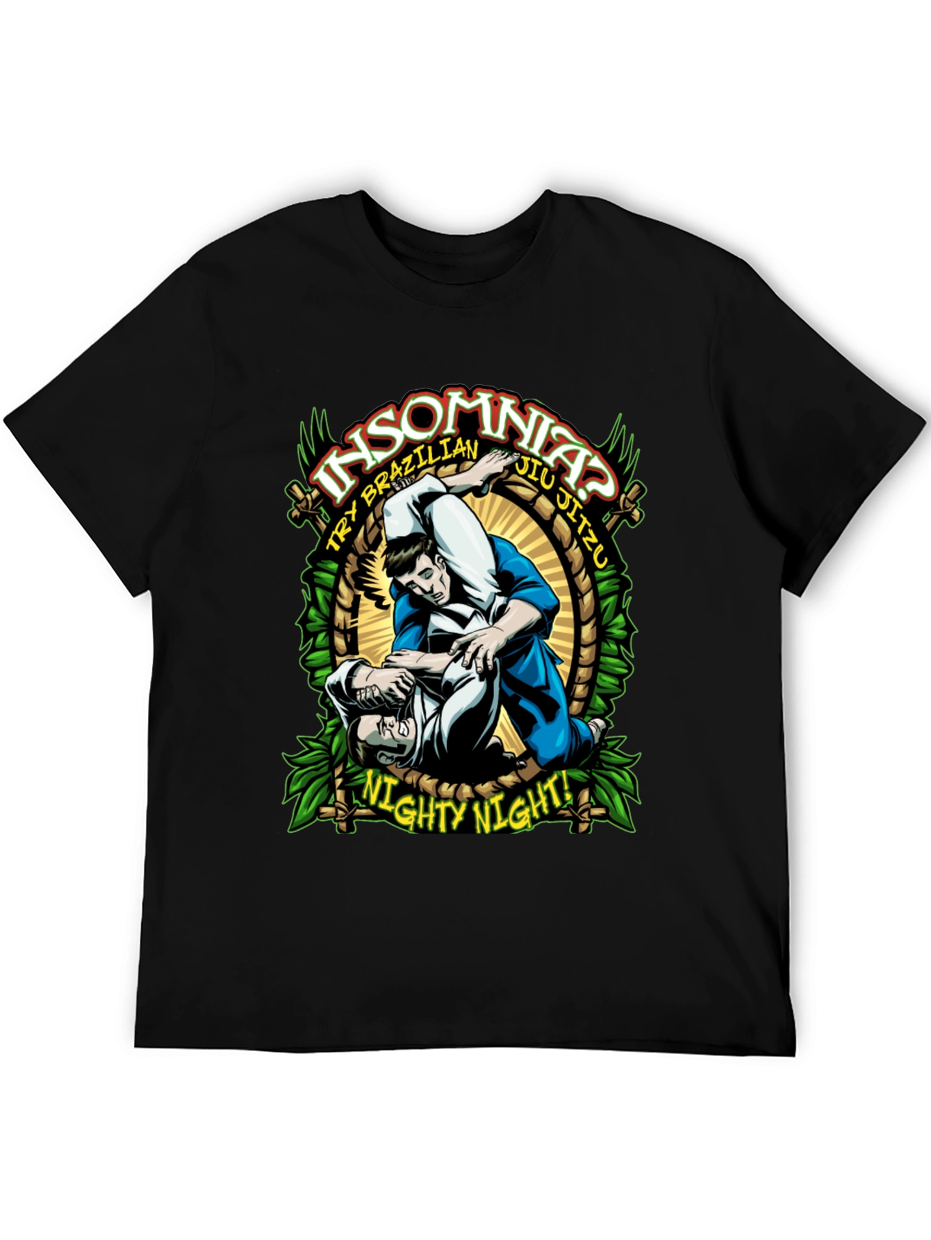 Insomnia? Jiu Jitsu Graphic T-Shirt
