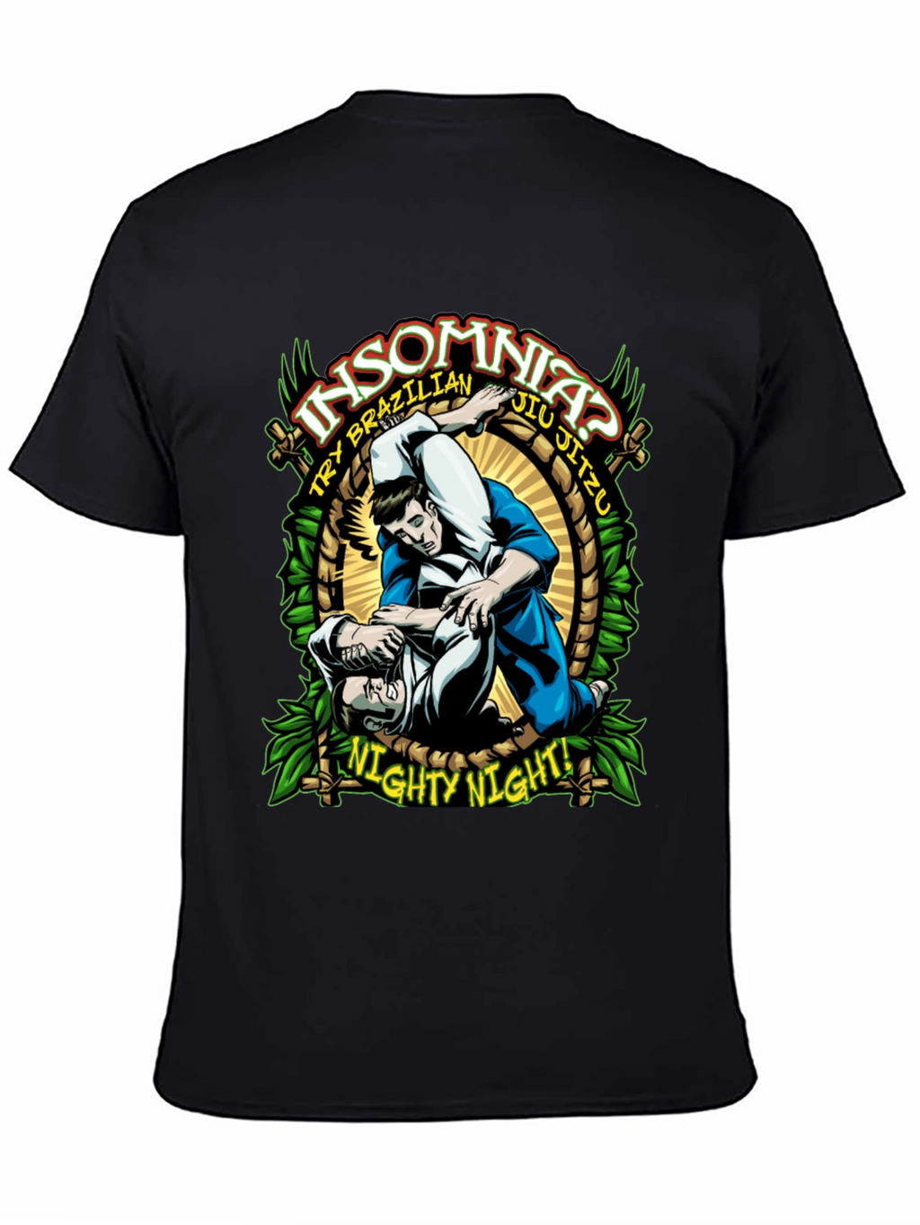 Insomnia? Jiu Jitsu Graphic T-Shirt