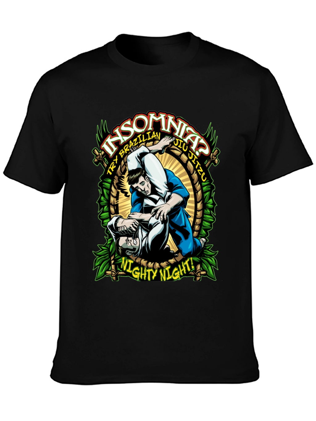 Insomnia? Jiu Jitsu Graphic T-Shirt